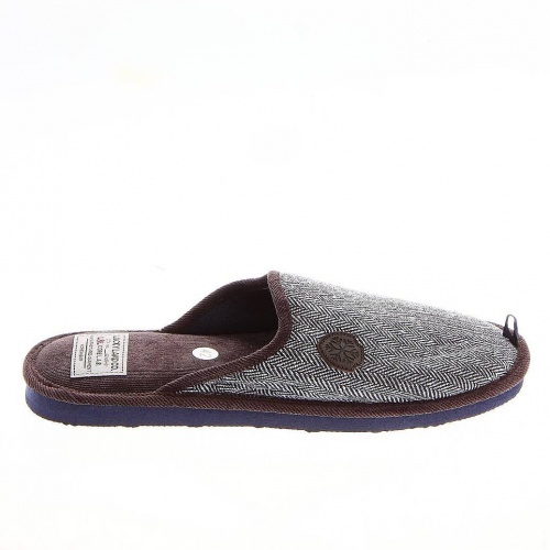 Обувь домашняя мужская (пантолеты) 3139 M-CH-C (Серый)